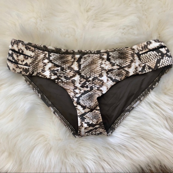 vitamin a snakeskin bikini